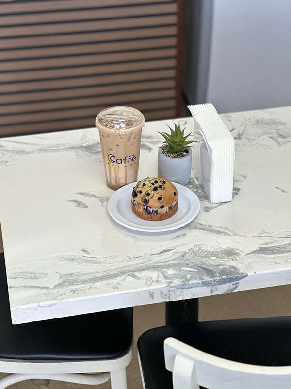 Caramel Coffee at Caffe Luna in Harker Heights