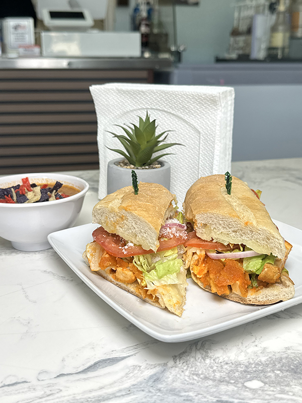 Chicken Sub at Caffe Luna in Harker Heights