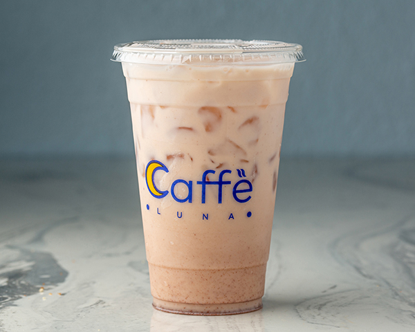 Coffee Shop and Cafe, Iced Chai Tea Latte at Caffe Luna