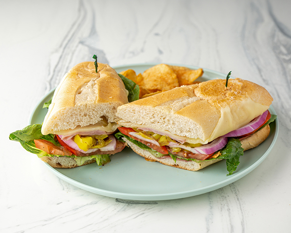 Italian Sub on Menu at Caffe Luna