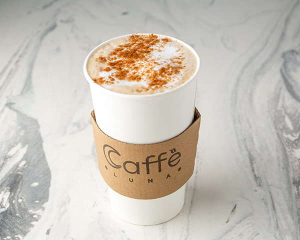 Coffee on Menu at Caffe Luna