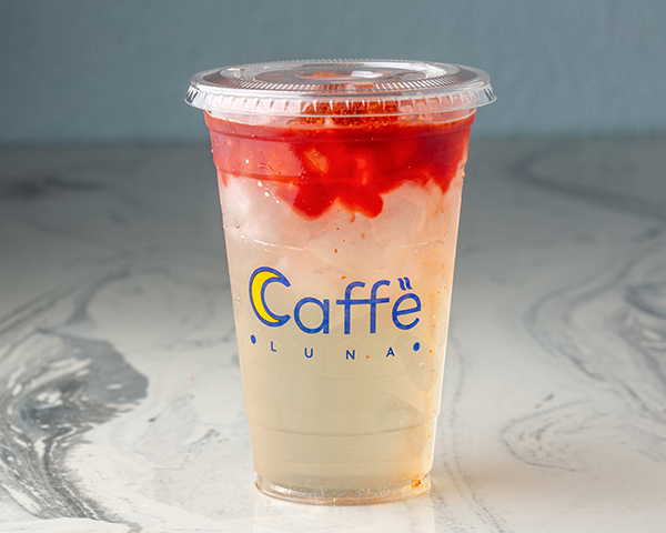 Oasis Energy Drink on Menu at Caffe Luna